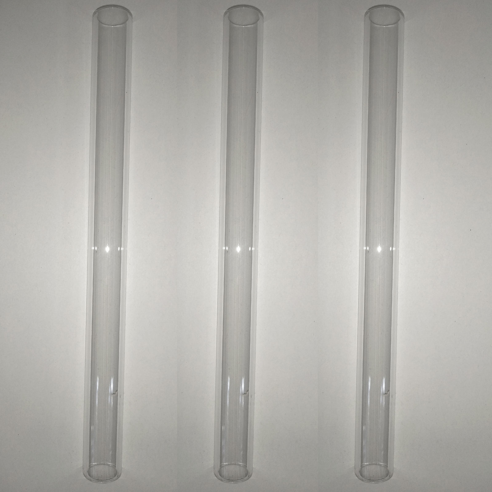 Glass tubes for oil separators