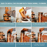 Essential Oil Distiller 4G (15L) | column 1.2G(4.7L) - 2.2G(8.3L) Proffesional Kit