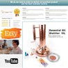 Essential Oil Distiller 3.7G (14L) | column 2.25G (8,5L) - Professional Kit